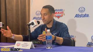 Post Marquette — Shaka Smart on Purdue [upl. by Notsob]