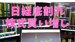 日経底割れ懸念強まるが株式ここから買いに行くのが投資デイトレの不都合な真実とは [upl. by Aikemal635]