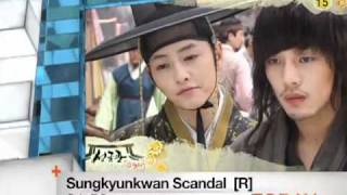 TODAY PREVIEW Sungkyunkwan Scandal Ep1718rerun 20101212 [upl. by Ykcir]