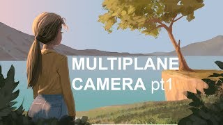 Multiplane camera TVpaint 10 Part 1rus exporting layers from Photoshop [upl. by Tat]