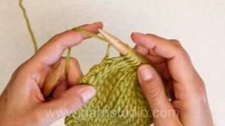 How to knit edge stitches in garter stitch [upl. by Euk]