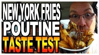 New York Fries Poutine Taste Test [upl. by Eldredge476]