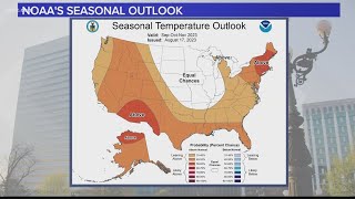 NOAA releases seasonal temperature outlook [upl. by Toombs]