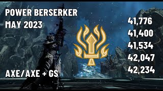 Power DPS Berserker  May 2023  42234 DPS  OUTDATED [upl. by Lohman]