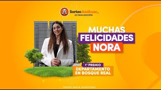 Nora es la ganadora del 1° premio en nuestro Sorteo Magno 8° Edición [upl. by Linder484]