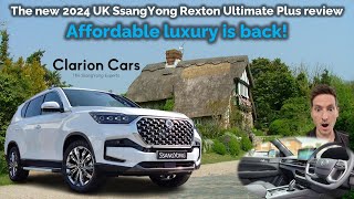 2024 SsangYong Rexton Ultimate Plus UK review  more luxury same price  the inflation buster [upl. by Tjader774]