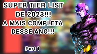 SUPER TIER LIST DE TODOS OS PERSONAGEM DE 2023 DO DRAGON BALL LEGENDS [upl. by Peckham789]