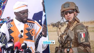 Armée française au Sénégal  la position ferme dOusmane Sonko [upl. by Akcirederf]