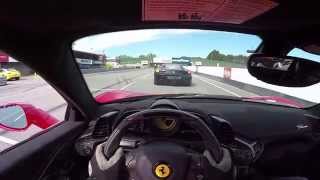 2015 Ferrari 458 Speciale  WR TV POV Track Test Mid Ohio [upl. by Gnahk361]