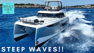 Prestige M48  Testing in STEEP WAVES  Part 1 [upl. by Laws]