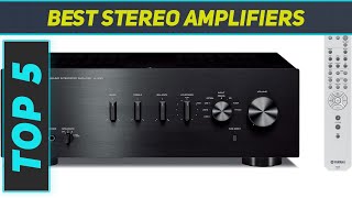 5 Best Stereo Amplifiers in 2024 [upl. by Ayotl]