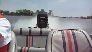 Hydrostream Vegas XT 800 foot drag holeshot 80 MPH  8000 RPM [upl. by Marras]