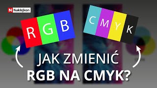 3 PORADNIK Jak zmienić RGB na CMYK w Adobe Illustrator 🎨 [upl. by Isabeau]