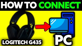 How To Connect Logitech G435 to PC 2024  Step by Step [upl. by Clower468]