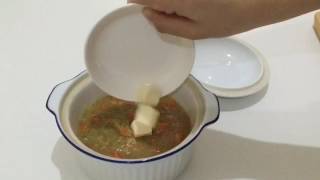 30 Menit SAJA Cara Masak Bubur MPASI yang gampang Baby Rice Porridge by Eliz [upl. by Sosthena]