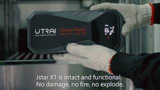 Why UTRAI super capacitor jump starte Jstar X1 is more safe [upl. by Atnicaj]