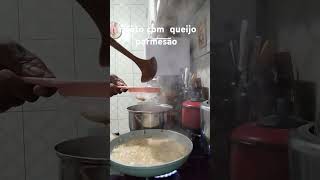 risóto com arroz arbóreo [upl. by Esimaj]