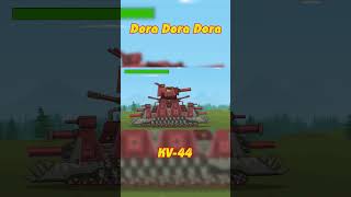 Evolution Battle Dora Dora Dora VS KV44  tanks homeanimations gerand [upl. by Rehpotsyrhc]