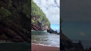 Paradise Found Exploring Hawaiis BestKept Secret  Red Sand Beach travel [upl. by Aileahcim]