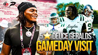 5⭐️ DEUCE GERALDS Gameday visit EXCLUSIVE 🏈 South Carolina vs LSU Showdown INSANE ENDING [upl. by Decca]