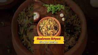 Mushroom Biriyani Simple Recipe By Nam Kannada Channel [upl. by Chretien109]