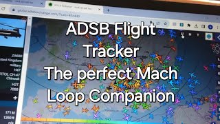 ADSB flight tracker to use while on the Mach Loop [upl. by Arv]