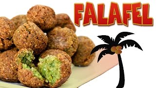 HOW TO MAKE FALAFEL BAKED  VEGAN FRIENDLY [upl. by Siraf]