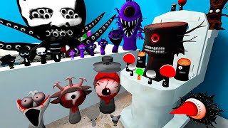 🚽 TOILET NEW EVOLUTION OF MR TREE DURPLE CLUKR BLACK INCREDIBOX SPRUNKI SONG SPARTAN KICKING in Gmod [upl. by Vern786]