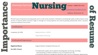 How much important to shown skills for Nursing  100 best practice for job application [upl. by Tychonn]