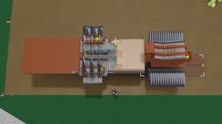 Fully revolutionized 1x1 auto cutter  Lumber Tycoon 2 [upl. by Mcfarland]