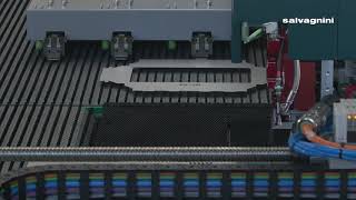 Salvagnini punching S1 mechatronic punching machine [upl. by Eleni937]