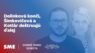 Dobré ráno sobota Dolinková končí Šimkovičová a Kotlár deštruujú ďalej [upl. by Yziar]