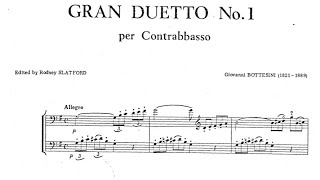 Giovanni Bottesini  Gran Duetto No1 for 2 Double Basses [upl. by Giraldo]