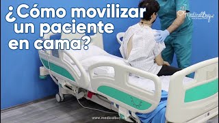 ¿Cómo movilizar pacientes en cama [upl. by Anallese418]