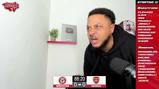 TROOPZ REACTS TO KAI HAVERTZ WINNER AGAINST BRENTFORD [upl. by Gibert]