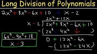 Long Division With Polynomials  The Easy Way [upl. by Cyrus]