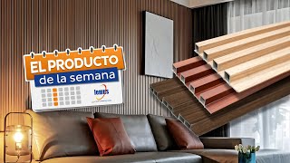 quotEl Producto de la Semanaquot  Paneles Decorativos WPC [upl. by Fried]