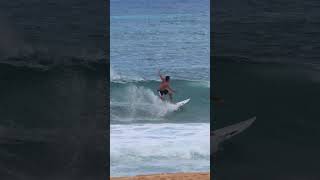 Rocky Lefts With Makai surfing [upl. by Ynatsed]