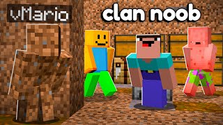 Me INFILTRÉ en un CLAN de NOOBS en MINECRAFT [upl. by Norad]