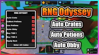 📦NEW RNG Odyssey Script  Best Auto Farm  Get All Codes [upl. by Alaj]