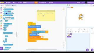 How to make a simple but good looking movement code in Scratch i apologise for the lag [upl. by Irmgard]