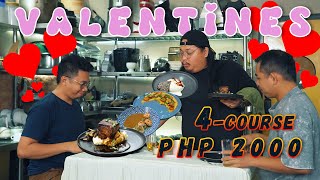 ₱2000 4 COURSE DATE NIGHT  Ninong Ry [upl. by Rabbi]