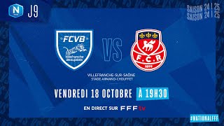 J9 I Villefranche – FC Rouen 1899 00 le résumé I National FFF 20242025 [upl. by Bottali]