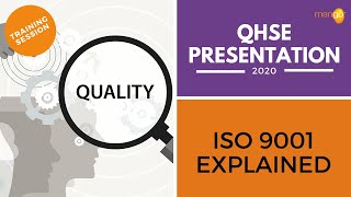 ISO 9001 Explained [upl. by Irreg]