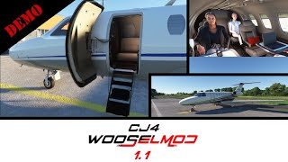 CJ4 WooselMod v11  NEW Wheel chocks amp small updates [upl. by Liana]