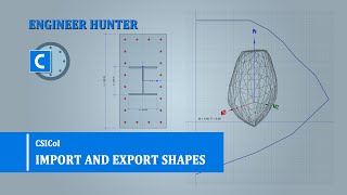 Import and Export Shapes in CSICol csicol [upl. by Heger]