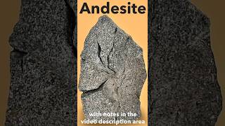 Volcanic Andesite Rock Identified [upl. by Eelidnarb398]