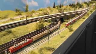 Spur N Modellbahn  N Scale Layout  Nspoor Modelbaan  MBF Rödental [upl. by Sissel]