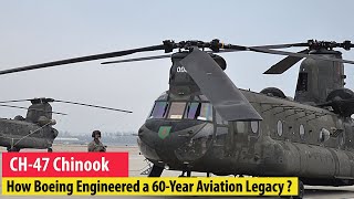 CH 47 Chinook How Boeing Engineered a 60 Year Aviation Legacy  aircraft helicopter [upl. by Noruq]