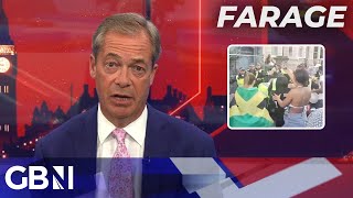 ‘The Notting Hill Carnival can’t continue’  Nigel Farage reacts to 308 arrests at London event [upl. by Nailij471]